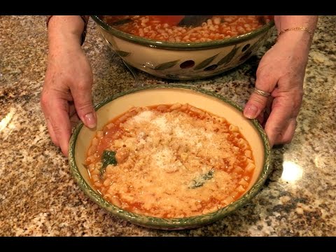 Photo Pasta E Fagioli Recipe With Spaghetti Sauce