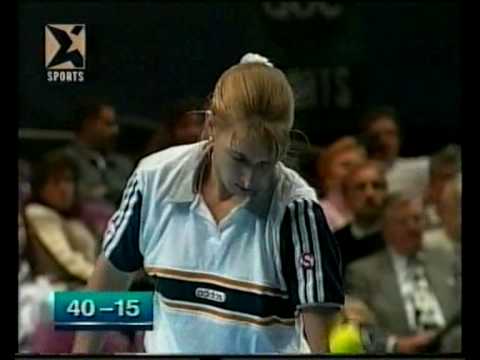 Steffi グラフ vs マルチナ ヒンギス Chase Championship 1996 6 of 15