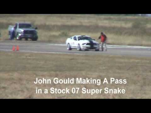 Ford Mustang Shelby GT 500 Super Snake Blasting The Texas Mile John Gould