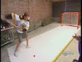 PHY NYA Hockey slap shot at slow motion