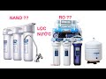 Lọc nước - Lọc Nano vs RO