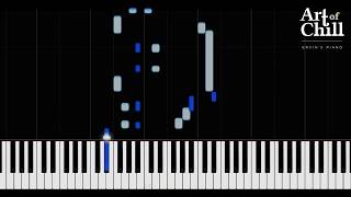 Alexis Ffrench - Bluebird | Piano Tutorial (Synthesia)