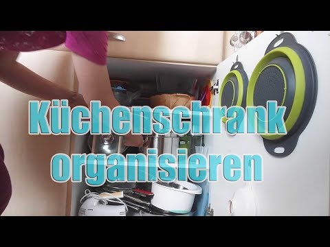 Ordnung in der KÜCHE / Küchenschränke aufräumen und organisieren Ordnung in der KÜCHE / Küchenschränke aufräumen und organisieren
