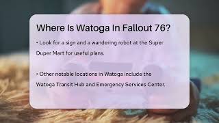 Where Is Watoga In Fallout 76? - Video Gamers Vault