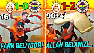 FANATİK GALATASARAYLILAR FENERBAHÇE DERBİSİNİ İZLERSE |GALATASARAY 1-2 FENERBAHÇ