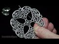 How to Make a Filigree and Swarovski Crystal Ornament