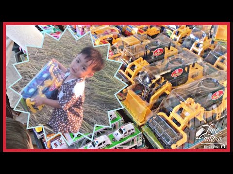 พาเล่นรถเกี่ยวข้าวกลางทุ่งนา|น้องแพลงก์ตอน