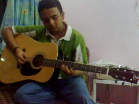 TUM KO PAYA HAI TO on GUITAR by me ANUP