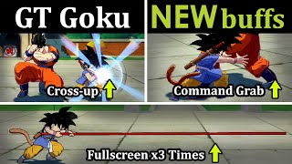 Gt Goku - Dbfzs New Patch Breakdown