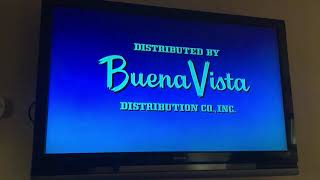 1967 Buena Vista And Walt Disney Productions Logo. Remake