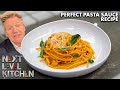 Gordon Ramsay Challenges a Next Level Chef Judge to Make Pasta Sauce...Quick!