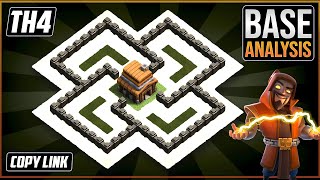 The New Best Th4 Hybridtrophydefense Base 2022 Town Hall 4 Hybrid Base Design - Clash Of Clans