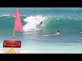 Sandy beach bodyboarding 6-28-2013 south swell perfect Big swell