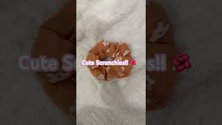 Cute Scrunchies For Teenskids
