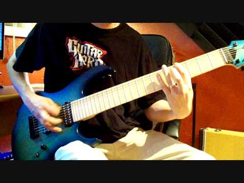 Keith Merrow- Wrong Axis, song clip w/ Agile 8 String Guitar