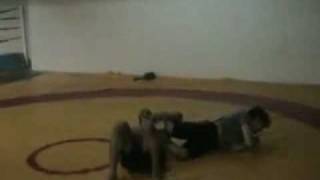 Siavash Wrestling Scissors Necksiavash Wear Gray.flv