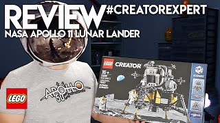 Review Test Du Set 10266, Le Nasa Apollo 11 Lunar Lander Dans La Gamme Lego Creator Expert