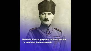 57 Yıllık Ömrüne 11 Savaş 24 Madalya Sığdıran Kemal Paşanın Üniformasındaki Madalyalar