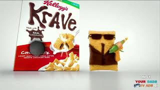 Kelloggs Krave Cereal Commercial 2 2012