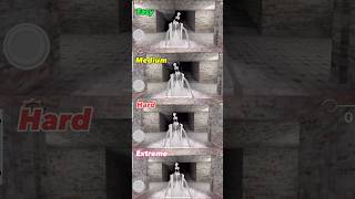 Slendrina The School Jumpscares In Different Difficulties Easy, Medium, Hard, Extreme