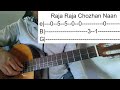 Raja Raja Chozhan Naan| How to simple tabs
