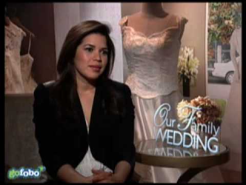 http. America Ferrera sits our family wedding america ferrera wedding dress. http. America Ferrera sits