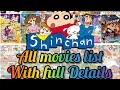 Shinchan All Movies List with full Details (1993 - 2021) | Shin-chan all Movies