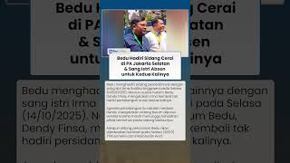 Bedu Kembali Hadiri Sidang Perceraian Di Pa Jakarta Selatan, Sang Istri Absen Untuk Kedua Kalinya