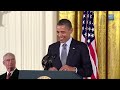 President Obama Honors the Country's Top Innovators and Scientists