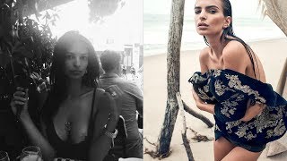 Emily Ratajkowski Shares Her Nip Slip Moment