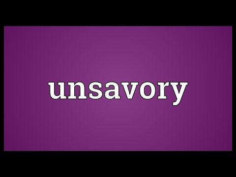 Header of unsavory