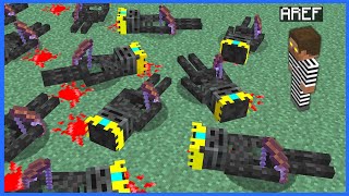 Aref Yardima Geldi̇ İskelet Ordusunun İşi̇ Bi̇tti̇ - Minecraft