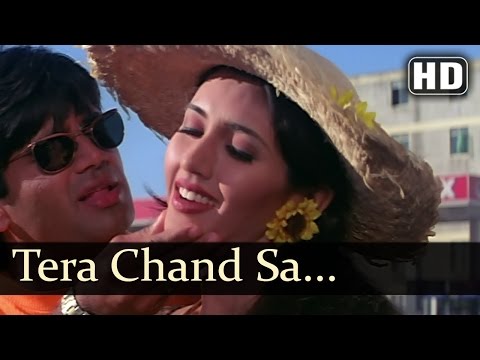Tera Chand Sa Chehra - Sunil Shetty - Deepti Bhatnagar - Hum...