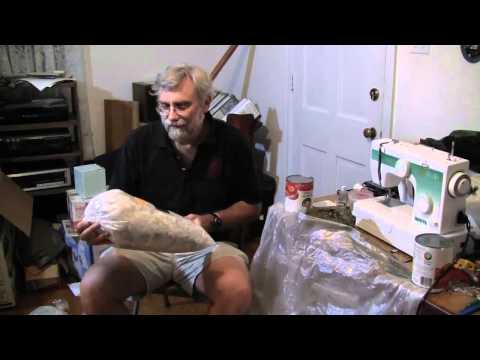 The Making of a Cuben Fiber Karo Step Under-Quilt