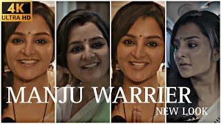 Manju Warrier In New Look In Vettaiyan Movie