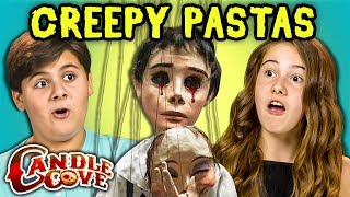 TWEENS READ SCARY STORIES - Candle Cove Creepypasta (REACT)