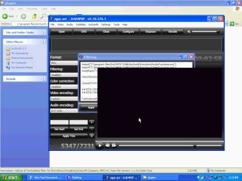 Hướng dẫn Encode bằng PM XviD4PSP