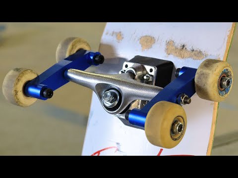 QUADRUPLE WHEEL SKATEBOARD?!