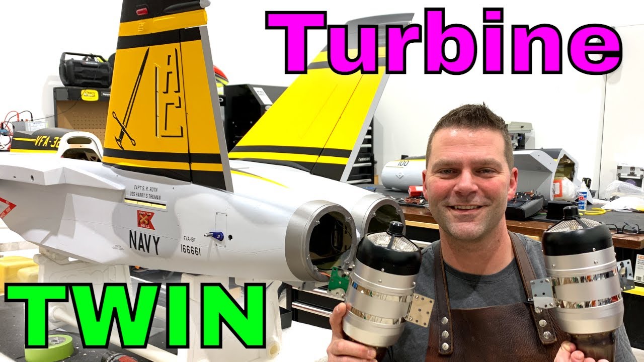 TWIN TURBINE ENGINE - Skymaster F18/F-18 Super Hornet