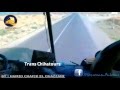 Morrocan Autocar : Route Nationale entre Goulmima Et Tinghir au bord d'un Chihatours