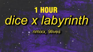 [1 Hour] Nmixx - Dice X 9Lives - Labyrinth (Tiktok Remix) Lyrics | Big Wave Big Wave Break It Up