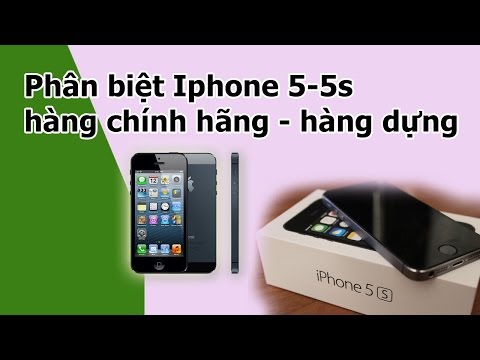 Smile Let's - Cách phân biệt Iphone 5, 5S hàng dựng đơn giản nhất, nhanh nhất