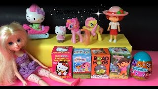 Angry Birds Surprise Eggs Hello Kitty,Dora The Explorer,Moshi Monsters,Kinder Surprise Lalaloopsy
