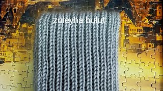 Selanik Atkı Da Kenarlarının Muntazam Olması