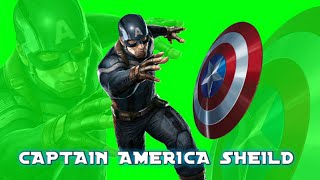 Green screen Captain America sheild || Shiv Creations