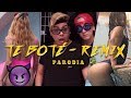Te Bote Remix - Casper, Nio García, Darell, Nicky Jam, Bad Bunny, Ozuna Video Oficial - PARODIA