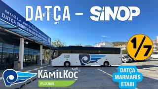 Enfes Datça Marmari̇s Yolu Kâmi̇l Koç & Flixbus Datça - Si̇nop Otobüs Yolculuğu 1.Bölüm
