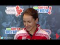 Media Scrum Draw 10 - 2014 Ford World Women's Curling Championship