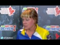 Media Scrum Draw 10 - 2014 Ford World Women's Curling Championship
