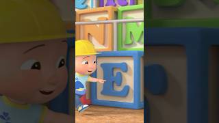 Learn The Abc's With Giant Rainbow Blocks! Cocomelon Lane #Shorts #Netflix